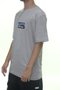 Camiseta Masculina Wats All City Tee Manga Curta Estampada - Cinza Mesclado