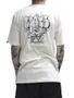 Camiseta Masculina Wats Bomb Manga Curta Estampada - Off White