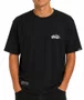 Camiseta Masculina Wats Chaveiro Manga Curta Estampada - preto
