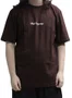 Camiseta Masculina Wats Classic Manga Curta Estampada - Marrom