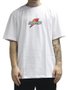 Camiseta Masculina Wats Isotonico Manga Curta Estampada - Branco