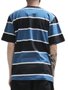 Camiseta Masculina Wats Listra Logo Botom Manga Curta Estampada - Azul/Preto