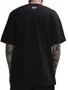 Camiseta Masculina Wats Logo Boton Manga Curta Estampada - Preto