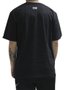 Camiseta Masculina Wats Logo Bottom Manga Curta Estampada - Preto