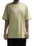 Camiseta Masculina Wats Over World Manga Curta Estampada - Caqui