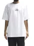 Camiseta Masculina Wats Oversized Bomb Manga Curta Estampada - Branco