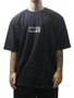 Camiseta Masculina Wats Oversized Box - Preto Camiseta Masculina Wats Oversized Box - Preto