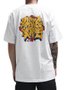 Camiseta Masculina Wats Oversized Herok Manga Curta Estampada - Branco