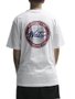 Camiseta Masculina Wats Selo Manga Curta Estampada - Branco