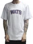 Camiseta Masculina Wats Sporting Manga Curta Estampada - Branco