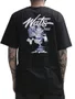 Camiseta Masculina Wats Spray Manga Curta Estampada - Preto