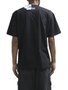 Camiseta Masculina Wats Style Manga Curta Estampada - Preto