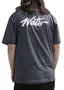 Camiseta Masculina Wats Tag Botom Manga Curta Estampada - Cinza