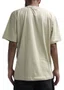 Camiseta Masculina Wats Tag Manga Curta Estampada - Bege