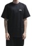 Camiseta Masculina Wats Tag Reflex Manga Curta Estampada - Preto