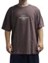 Camiseta Masculina Wats Worldwide Manga Curta Estampada - Marrom
