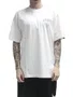 Camiseta Masculino Baw Dog Person Manga Curta Estampada - Off White
