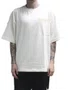 Camiseta Masculino Baw Oversized Inward City Manga Curta Estampada - Off White
