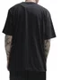 Camiseta Masculino Baw Regular Baw Mush Manga Curta Estampada - Preto