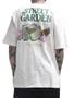 Camiseta Masculino BAW Regular Fruits Garden Manga Curta Estampada - Off White