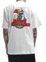 Camiseta Masculino Baw Regular Fun Baw X WW Manga Curta Estampada - Off White
