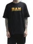 Camiseta Masculino BAW Regular Honey Manga Curta Estampada - Preto