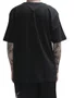 Camiseta Masculino BAW Regular Honey Manga Curta Estampada - Preto