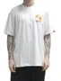 Camiseta Masculino Baw Regular Sun Seekers Manga Curta Estampada - Off White