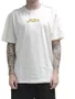 Camiseta Masculino Blunt Lettering B Manga Curta Estampada - Bege