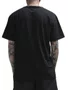 Camiseta Masculino Blunt Lettering B Manga Curta Estampada - Preto