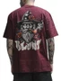 Camiseta Masculino Blunt Premium Saruman Manga Curta Estampada - Vinho