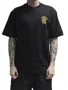 Camiseta Masculino Blunt Premium Smoji B Manga Curta Estampada - Preto
