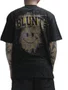 Camiseta Masculino Blunt Premium Smoji B Manga Curta Estampada - Preto