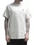 Camiseta Masculino Champion Embroidebry Manga Curta Estampada - Bege