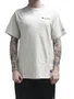 Camiseta Masculino Champion Mini Logo EMB Manga Curta Estampada - Bege