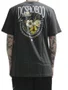 Camiseta Masculino DC Concrete Manga Curta Estampada - Cinza