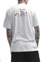 Camiseta Masculino HB Basica Vazado Manga Curta Estampada - Off White