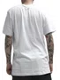 Camiseta Masculino Lost Basics Manga Curta Estampada - Branco