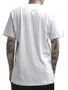 Camiseta Masculino Lost Logo Manga Curta Estampada - Branco