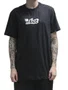 Camiseta Masculino Lost Logo Manga Curta Estampada - Preto