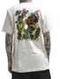 Camiseta Masculino Lost Run Color Manga Curta Estampada - Khaki