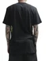Camiseta Masculino Lost Saturn Zombie Manga Curta Estampada - Preto