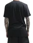 Camiseta Masculino Lost Sheep Manga Curta Estampada - Preto