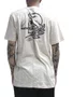 Camiseta Masculino Lost Skull Manga Curta Estampada - Khaki