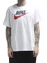 Camiseta Masculino Nike NWS Icon Manga Curta Estampada - Branco