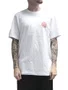 Camiseta Masculino RC Front Wettie Manga Curta Estampada - Branco