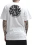 Camiseta Masculino RC Wettie Suit Icon Manga Curta Estampada - Branco
