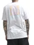 Camiseta Masculino Volcom Plated Manga Curta Estampada - Branco
