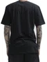Camiseta Masculino Volcom Stone Blanks Manga Curta Estampada - Preto