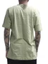 Camiseta Masculino Volcom Stone Blanks Manga Curta Estampada - Verde Claro